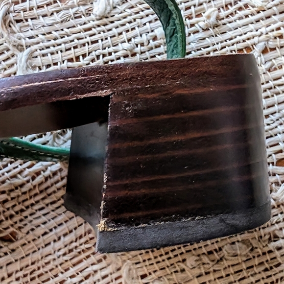 Miu Miu Patchwork Patent Leather Sandal - Picture 5 of 5